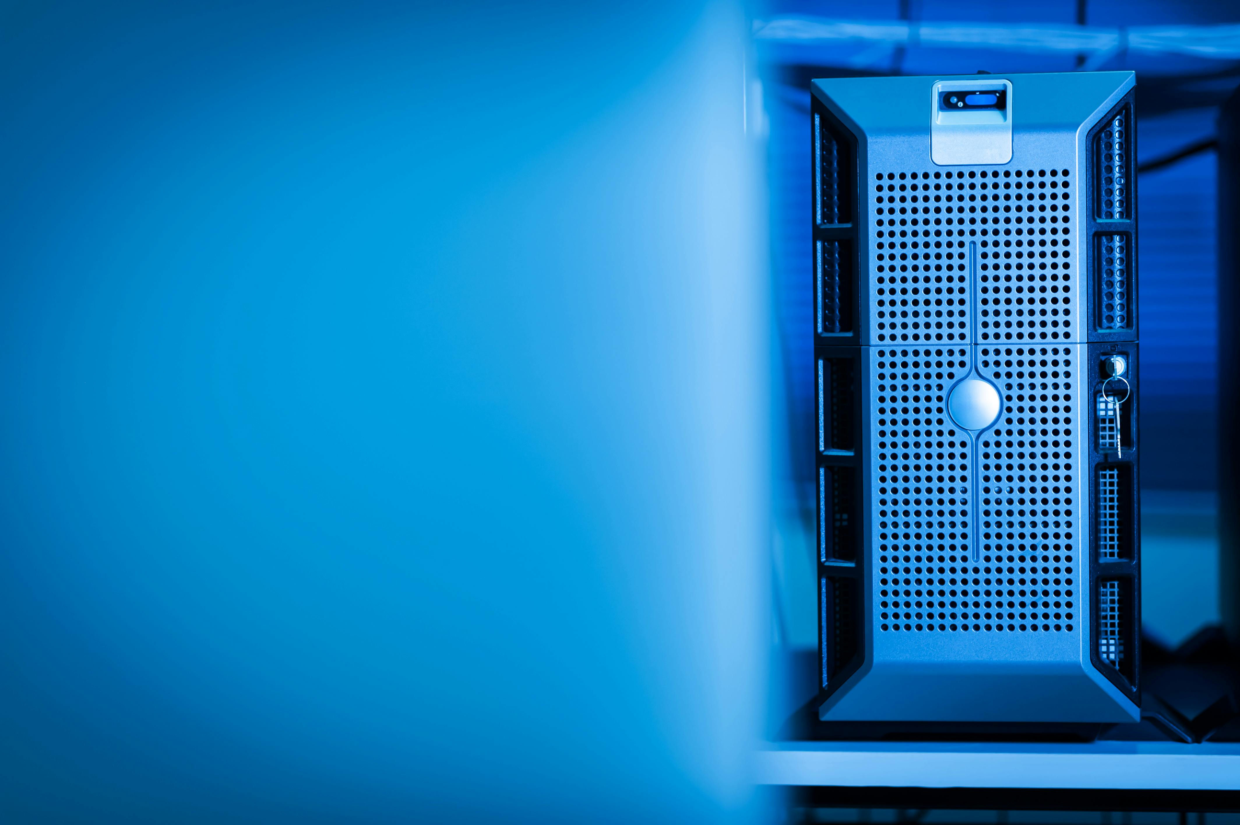 Server equipment in a data center